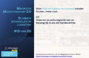 Slim filteren tijdens orderpicken.