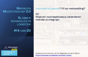 Slim voorraadbeheer magazijn.